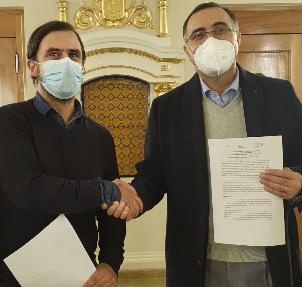 Convenio entre Espacio en Construcción y la Asociación Patrimonial Cultural de la Región de Los Ríos.