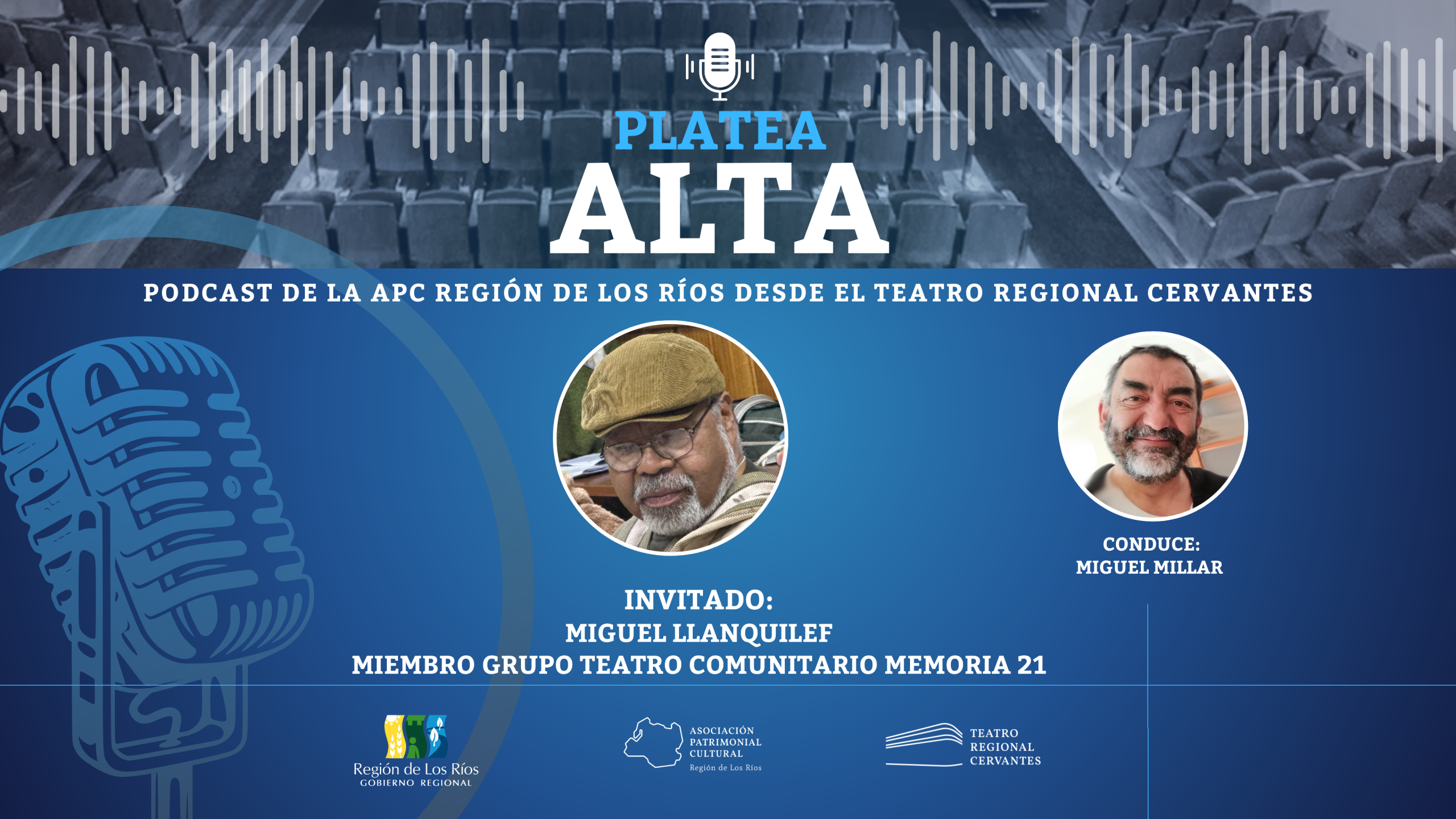 Miguel Llanquilef y su experiencia en Réplicas